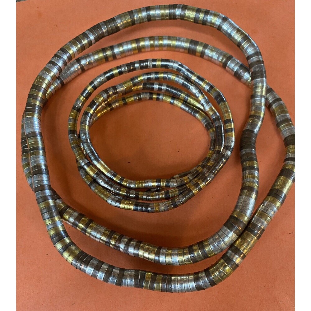 Women’s Necklace & Bracelet Mixed Metal Snake Tribal Moldable Retro Vintage